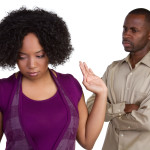 Angry African American Couple